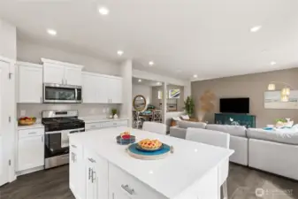 This home offers electric range. Pictures are for representation only as colors and options will vary.