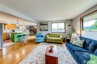 Expansive Livng Room