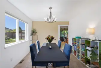 Here's another photo of the formal dining room giving a better feel for the space.