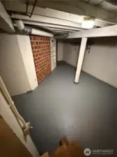 South side of basement