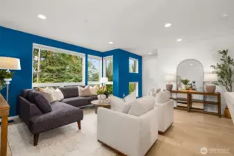 Roomy enough to host a game-day party!