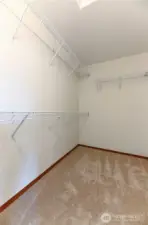 large primary closet