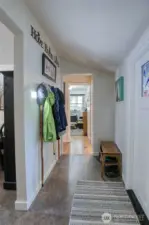 Hallway from bathroom to Primary and 2nd bedroom