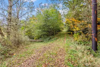 Gate on property allows access to state lands