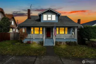 Welcome to this charming craftsman home, built in 1923, full of potential waiting for your updates and design style.