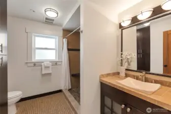 Main floor bathroom