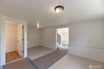 Daylight basement is great storage or build out as Gym or workshop