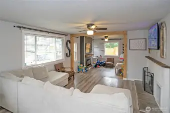 Open & inviting with plenty of space