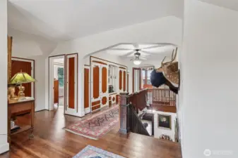 Beautiful built-ins throughout the whole house.