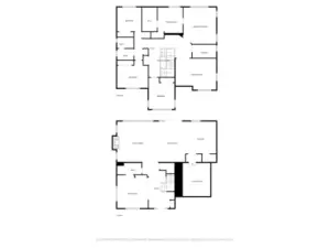 Floor Plan 1st 2nd floor combined
