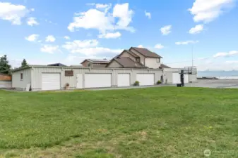 Community beach boat house