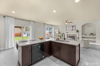 Tons of room for cooking and entertaining