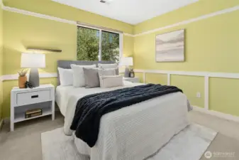 1 of 3 Bedrooms on Upper Level