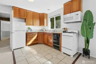 Kitchen on Upper Level