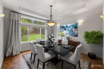 Formal dining room (Virtually Staged)