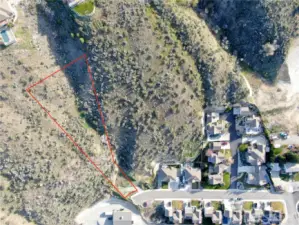 Property extends up hillside