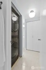 Stacked Washer & Dryer in unit