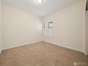 Second bedroom is primary sized!