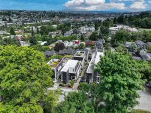 A hillside haven in Queen Anne. Nestled among treetops and classic Seattle streets, Harold’s Place offers modern design rooted in place—just minutes from Fremont, SLU, and the cultural heart of the city.