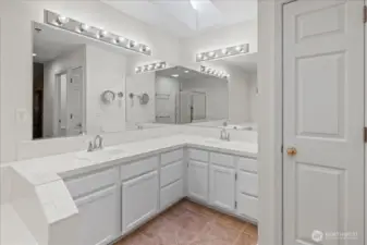 Primary bathroom.