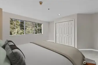 Bedroom 2 w/en suite bathroom.