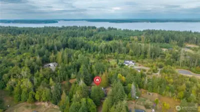 Located at the end of quiet cul de sac