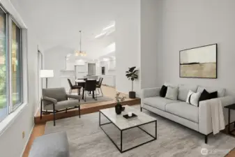 Virtual staging (from family to kitchen)