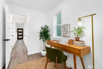 Small office on main floor