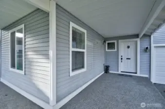 Large front porch great for coffee in those mornings.