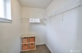 Large walk-in closet