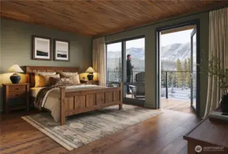 Rendering of completed Watchtower