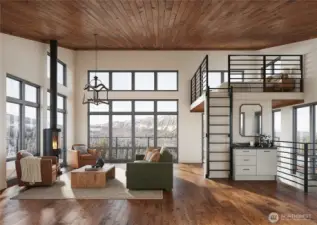 Rendering of completed Watchtower