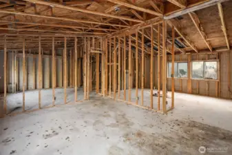 Interior of the second home.