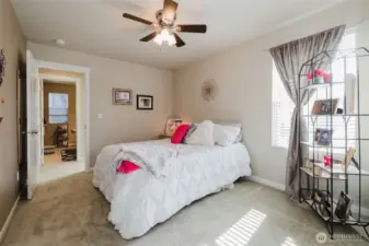 Bedroom 4 with walk-in closet