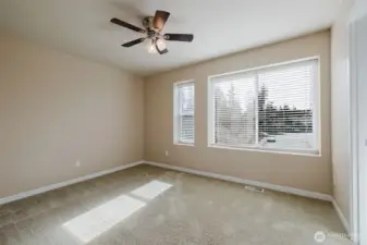 Bedroom 3 with walk-in closet