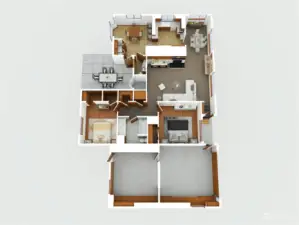 Layout of home.