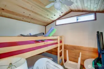 Powered shed