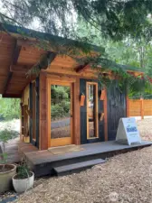 Just across the street is Magic Bird Books, featured in PNW Bainbridge. Truly darling!