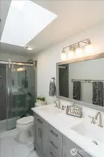 Skylight in 2nd Bath