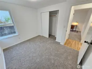 Downstairs bedroom.