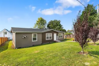 Large frontyard
