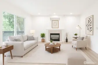 Family Room VR Staged