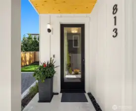 *photos are of 813, which features a reverse floor plan