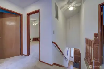 Hallway to downstairs