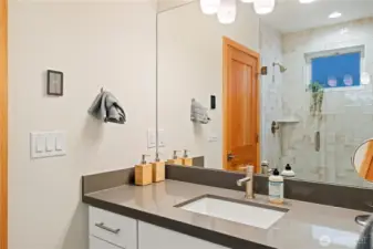 Radiant heat floors.