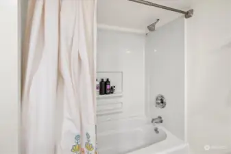 Lower Main - Unit C shower/tub
