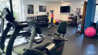 Strong HOA incl gym--sign up for oversized guest suite owned by HOA--able to rent for less than market rent