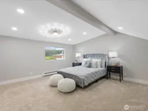 Upstairs Primary bedroom