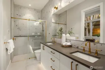 Guest suite bath