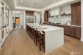 Designer kitchen